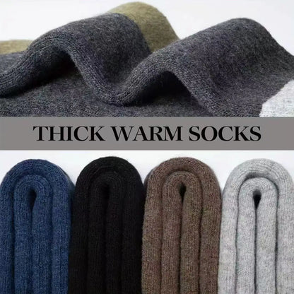 5 Pairs Merino Wool Men's Hiking Socks