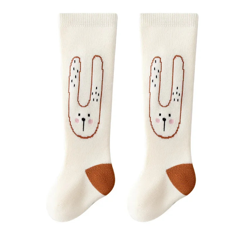 Little Legends Kids Knee-High Socks — Cotton Winter Socks for Toddlers