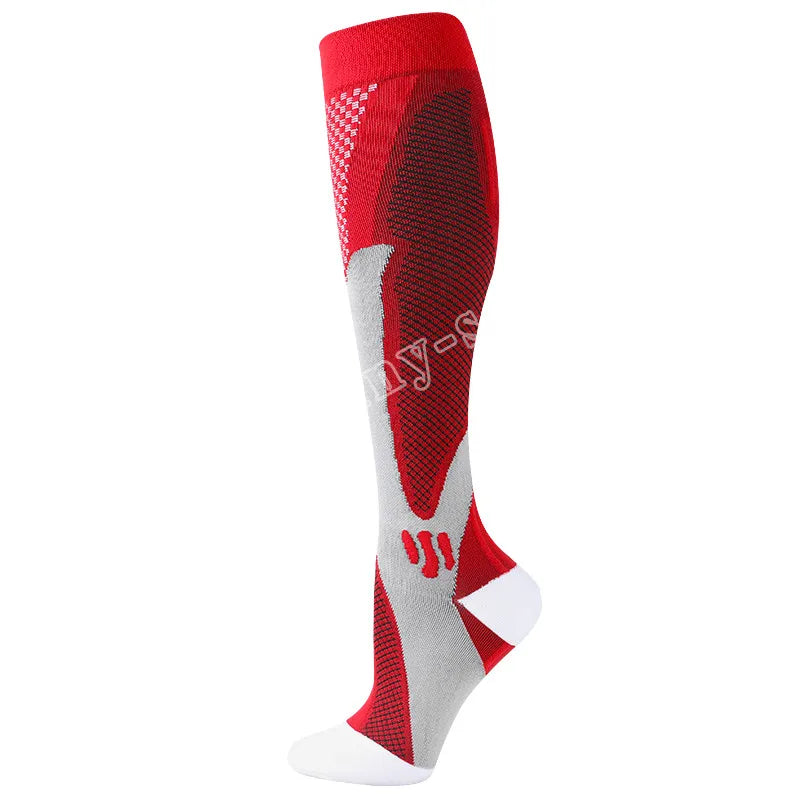Compression Running Sports Socks 20-30mmhg for Flight Travel Pregnancy Edema Diabetes Varicose Veins