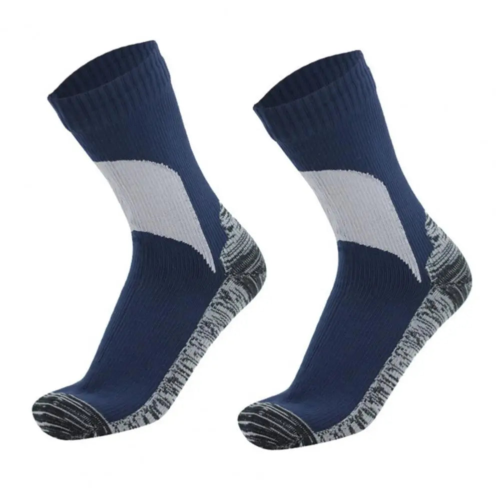Trail Shield Waterproof Hiking Socks — Breathable Mid-Calf Winter Socks