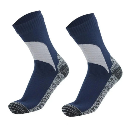 Trail Shield Waterproof Hiking Socks — Breathable Mid-Calf Winter Socks