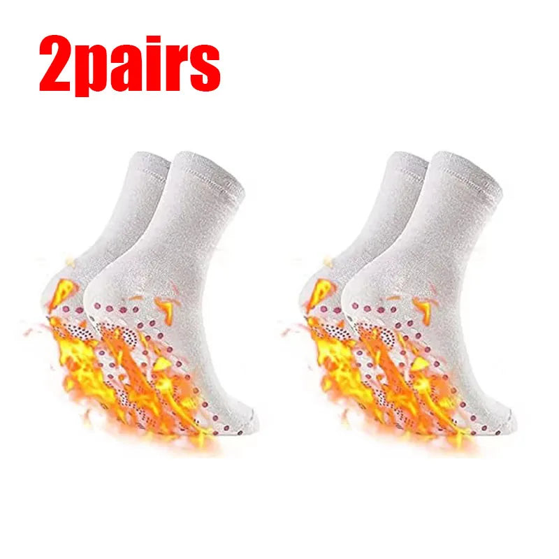 Warm Step Low-Cut Thermal Socks — Soft Winter Socks for Cold Days