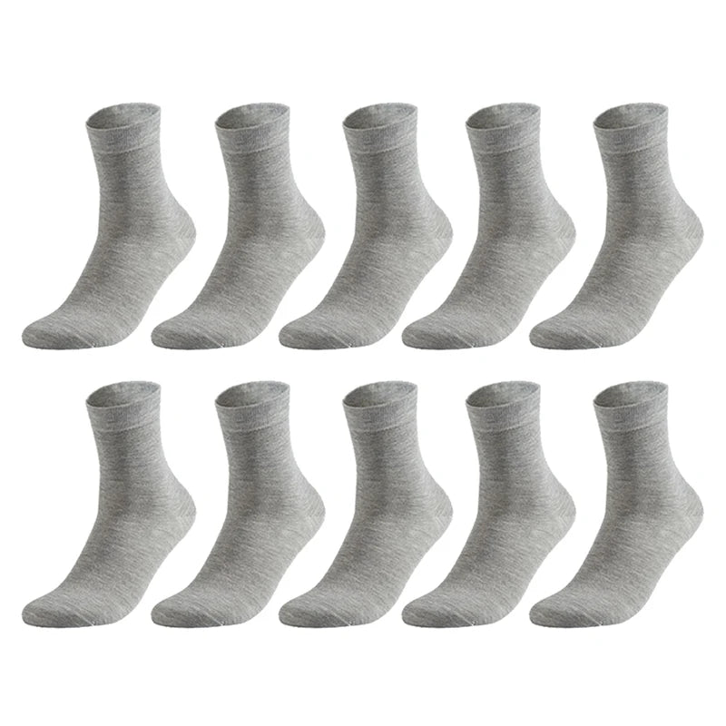10 Pairs Men's Cotton Plus Size 38-47