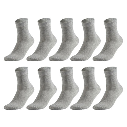 10 Pairs Men's Cotton Plus Size 38-47