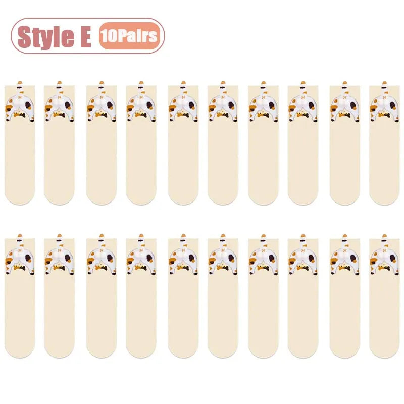 Cartoon Cat Couple Socks