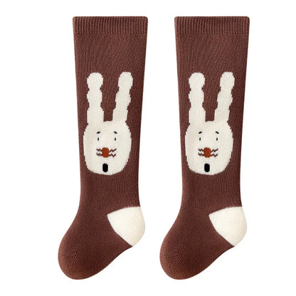 Little Legends Kids Knee-High Socks — Cotton Winter Socks for Toddlers