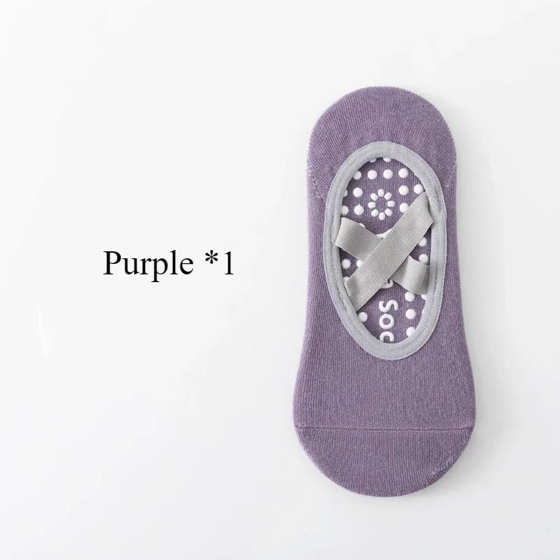 1/ 4Pair Professional Women Yoga Sock