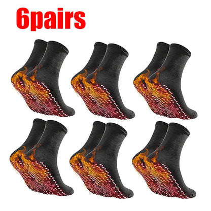 Warm Step Low-Cut Thermal Socks — Soft Winter Socks for Cold Days