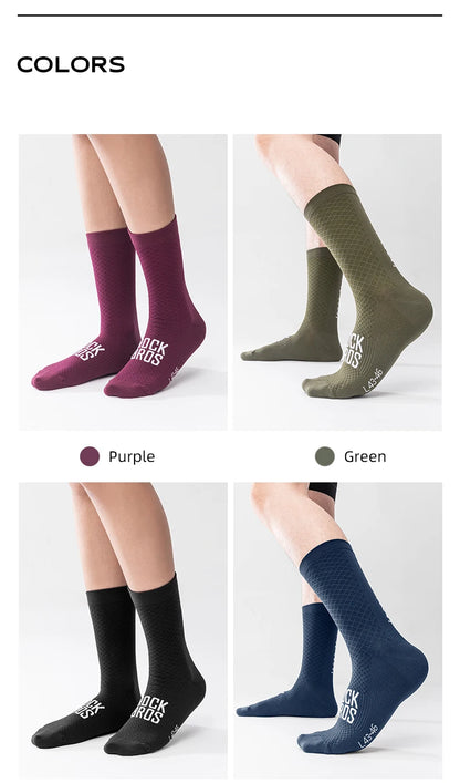 Rockbros Unisex Cycling Socks Nylon Elastane Knee High Comfort