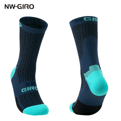 Gsidi New Compression Cycling Socks Unisex Size Six To Fourteen