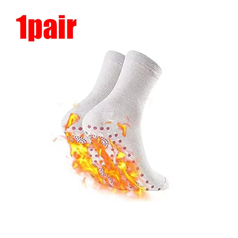 Warm Step Low-Cut Thermal Socks — Soft Winter Socks for Cold Days