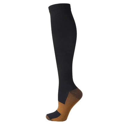 Compression Running Sports Socks 20-30mmhg for Flight Travel Pregnancy Edema Diabetes Varicose Veins