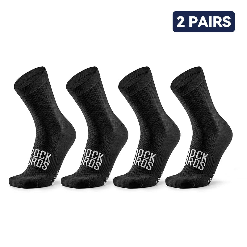 Rockbros Unisex Cycling Socks Nylon Elastane Knee High Comfort