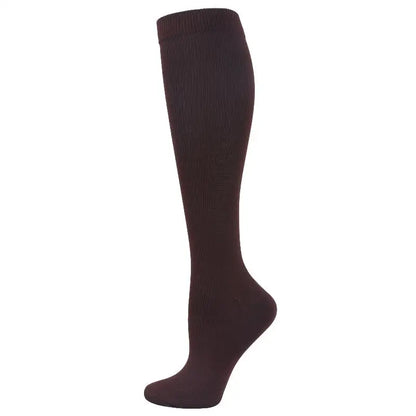 Compression Running Sports Socks 20-30mmhg for Flight Travel Pregnancy Edema Diabetes Varicose Veins