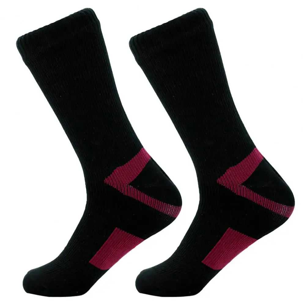 Trail Shield Waterproof Hiking Socks — Breathable Mid-Calf Winter Socks