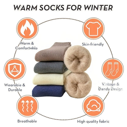 Arctic Trek Thermal Socks — Thick Insulated Winter Hiking & Ski Socks
