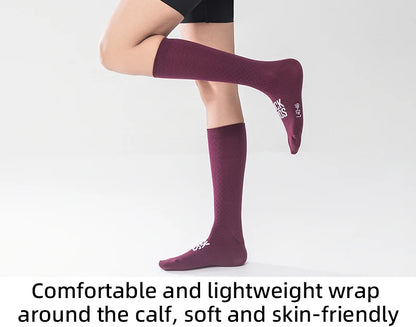 Rockbros Unisex Cycling Socks Nylon Elastane Knee High Comfort