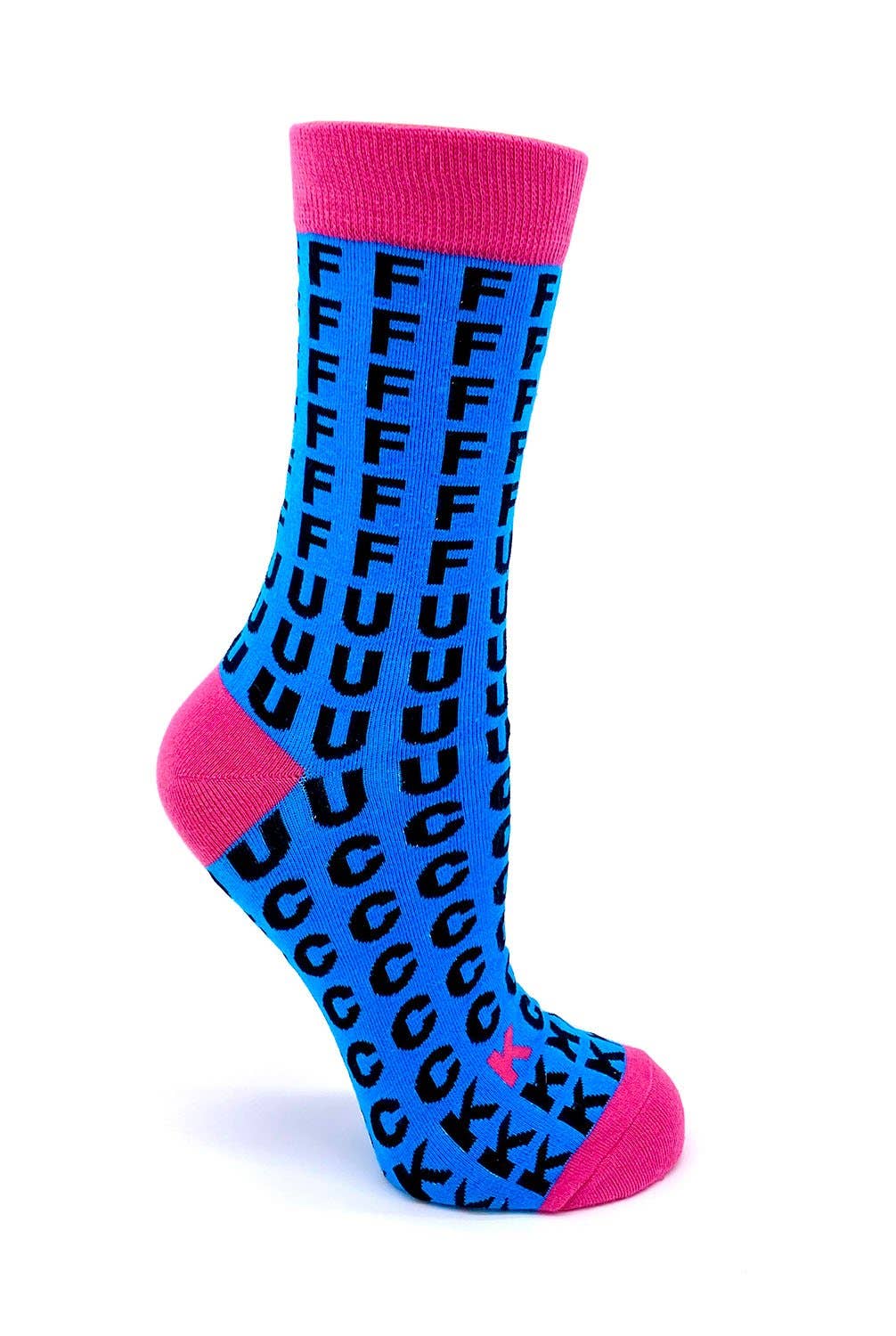 Fabdaz - FFFFFFUUUUCCCCCKKK Women's Crew Socks