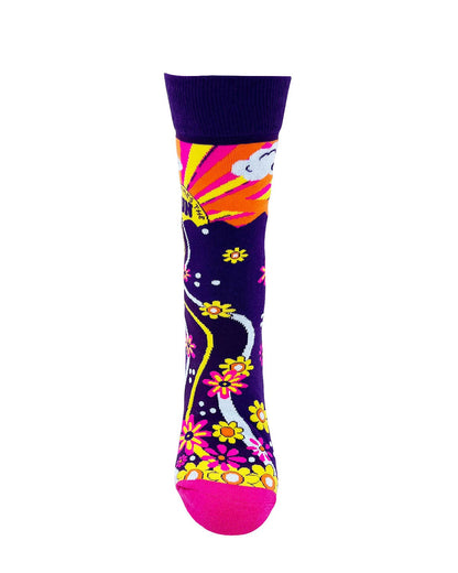 Fabdaz - Here Comes The Sun Women's Crew Socks
