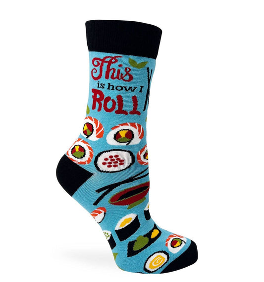 Fabdaz - This Is How I Roll Women's Crew Socks