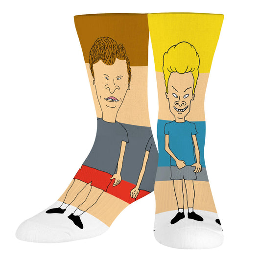Odd Sox - Beavis & Butthead 360 - Mens Crew Straight