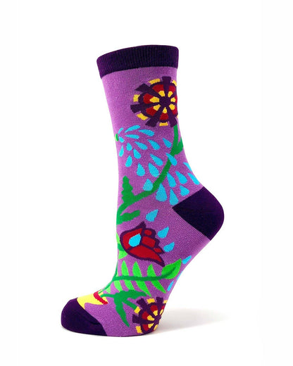 Fabdaz - So Excited, I Wet my Plants Women's Crew Socks