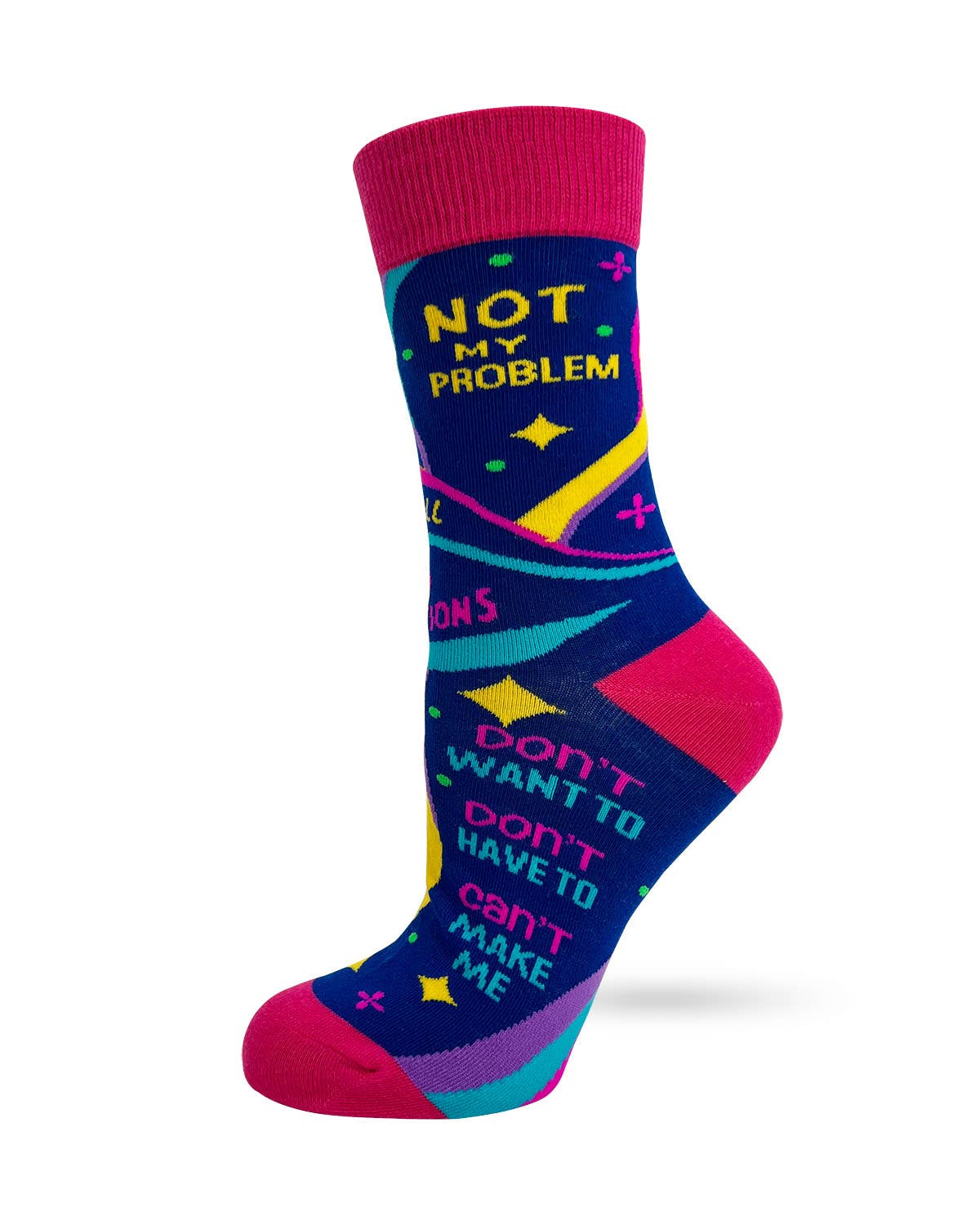 Fabdaz - Retired Ask Someone Else Women's Novelty Crew Socks