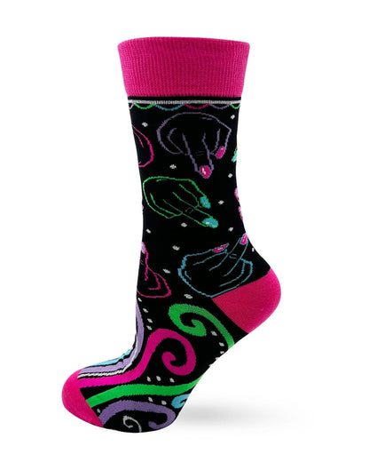 Fabdaz - Flip Off Sassy Ladies' Crew Socks