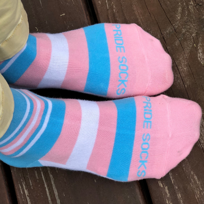 Pride Socks - Unisex Transgender Business Crew Socks