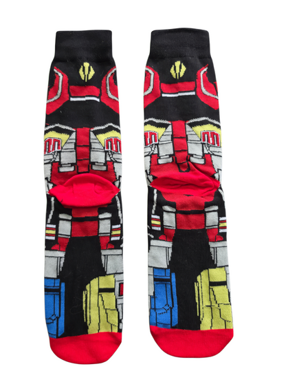 Megazord Mayhem" Action Crew Socks