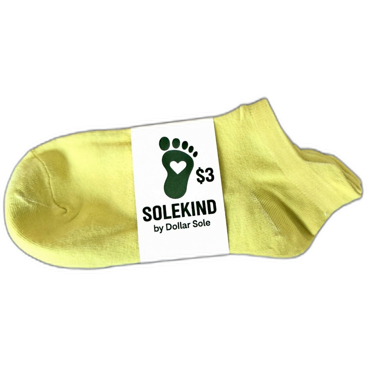 Lime Light – Lime Essential Ankle Socks | $3 Buy One Give One | Dollar Sole