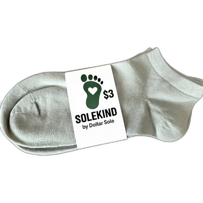 Sage Advice – Sage Essential Ankle Socks | $3 Buy One Give One | Dollar Sole